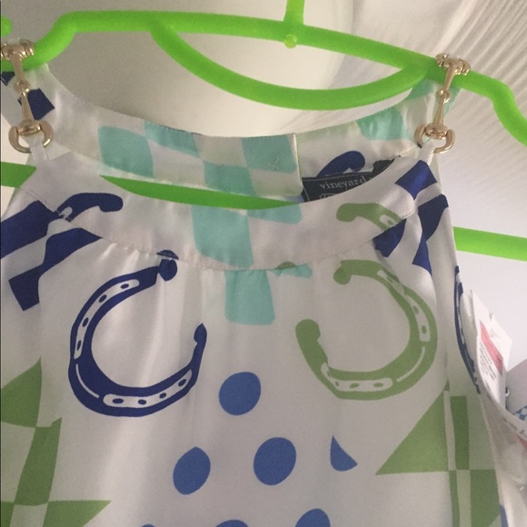 Floor Length Vineyard Vines Kentucky Derby Gown - Picture 3 of 6